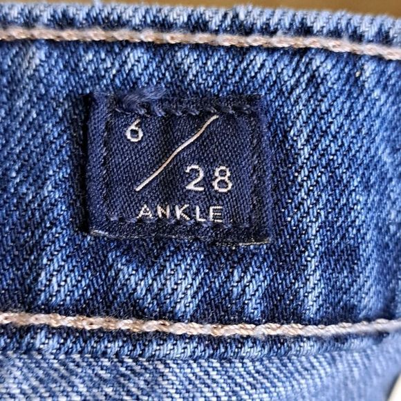 Lucky Brand High Rise Drew Mom Ankle Jeans 6/28 - Picture 10 of 15